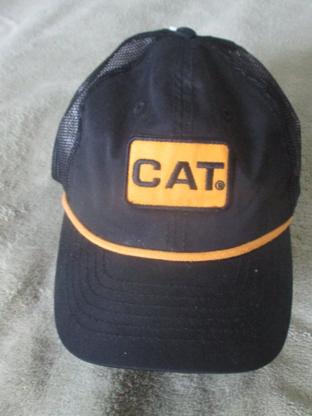 NWT Cat Caterpillar BB Hat Snapback